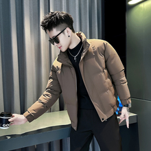 冬季短款羽绒棉服男装痞帅休闲棉衣2025新款爆款流行保暖棉袄外套