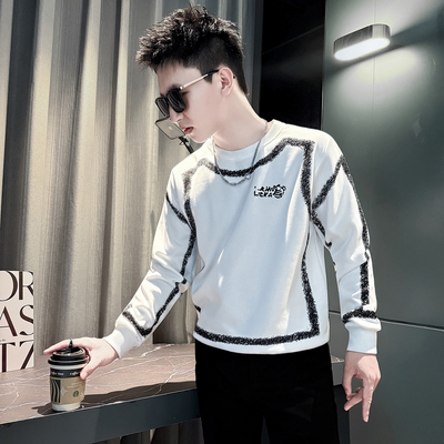 痞帅卫衣男款潮流内搭长袖T袖