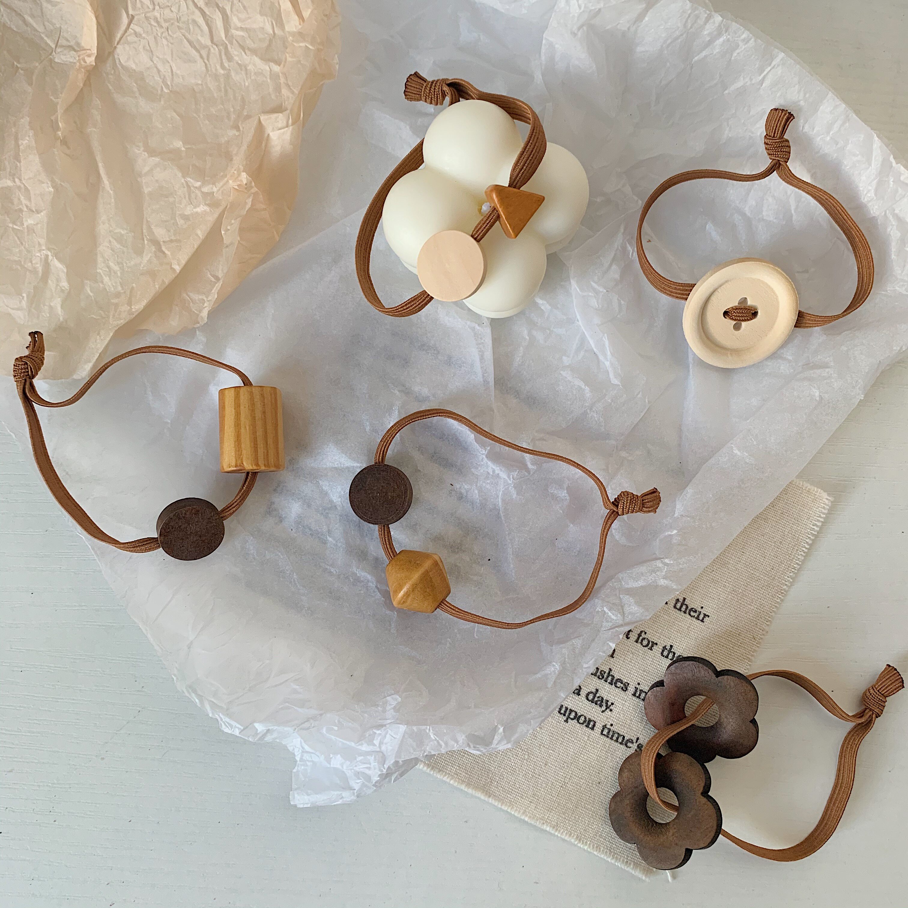 小众设计emi jay头绳手链两用小祖宗男朋友情侣发绳日系森女ins