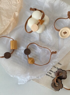 小众设计emi jay头绳手链两用小祖宗男朋友情侣发绳日系森女ins