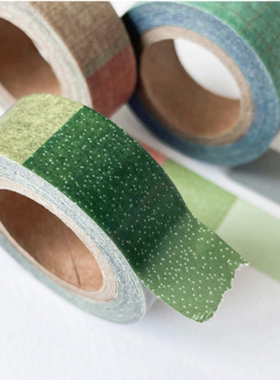 韩国Punto几何图形胶带美纹纸质胶带手账素材贴ins风DIY手帐装饰