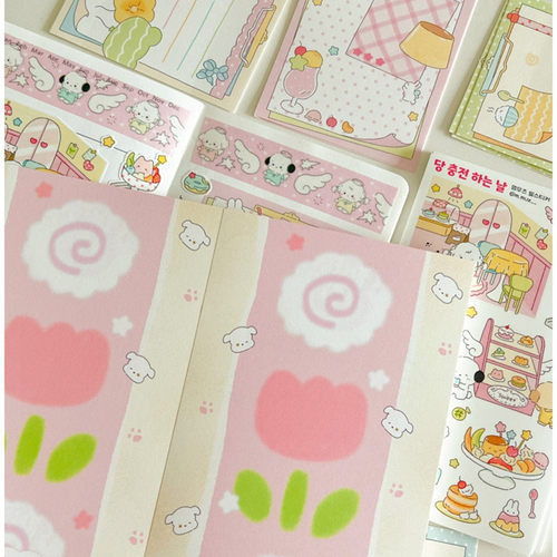 韩国mummuz可爱A6内芯纸质便签本