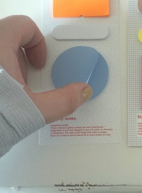 韩国Malgrecela可爱组合彩色便签贴粘备忘便签贴组合记录索引贴