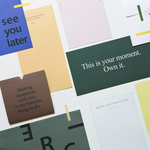 daily like 韩国文具小清新可爱信纸+信封+贴纸套装ins风留言信纸