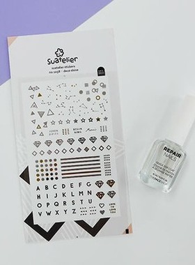 韩国正品JR Stricker 可爱图案多功能装饰贴纸贴画 指甲贴纸 1058