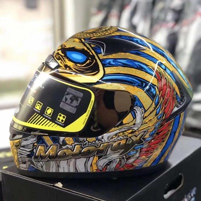 摩雷士motorax摩托车头盔全盔安全帽赛车卡丁车电动车夏季男女