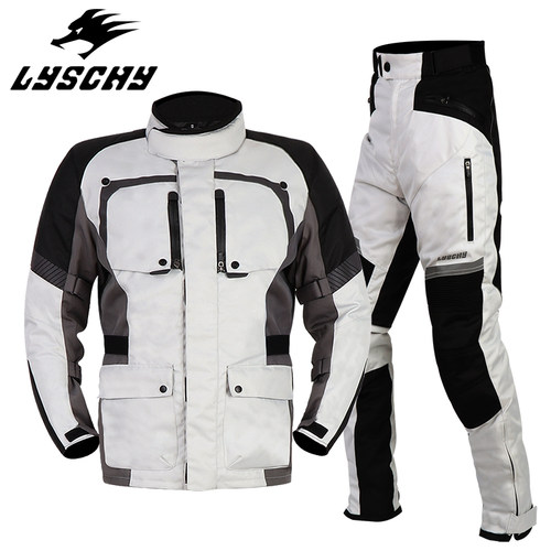 lyschy502 雷翅骑行服摩托车长途拉力防摔衣机车服防大雨骑行服