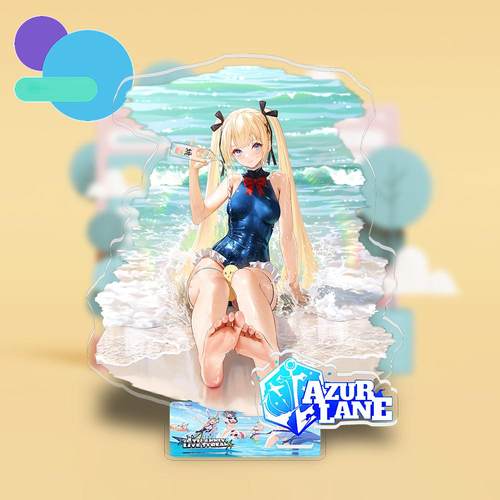 碧蓝航线立牌周边亚克力动漫摆件15cm礼品电脑机箱饰品201-300