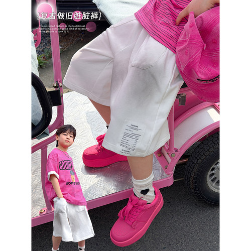 儿童短裤夏季轻薄男童五分卫裤