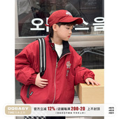 时尚 Q宝家童品10月新款 男童夹棉外套韩系儿童冬款 棒球服夹克上衣