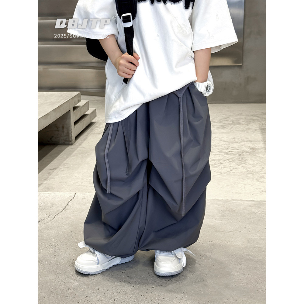 Q宝家童品3月新款【街舞潮酷】儿童休闲长裤夏季透气男童韩版裤子,童装/婴儿装/亲子装,裤子,淘宝优惠券,粉丝福利购,淘宝优惠卷