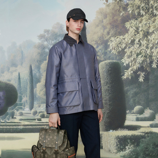 时着950蓬玉石荧光精纺羊毛95鹅绒男士 羽绒服防寒bar派克加厚外套