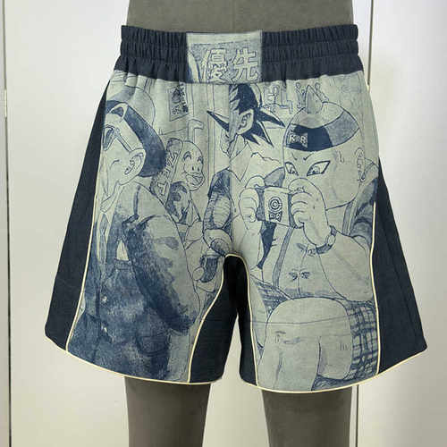 超透气100天丝牛仔拳击短裤