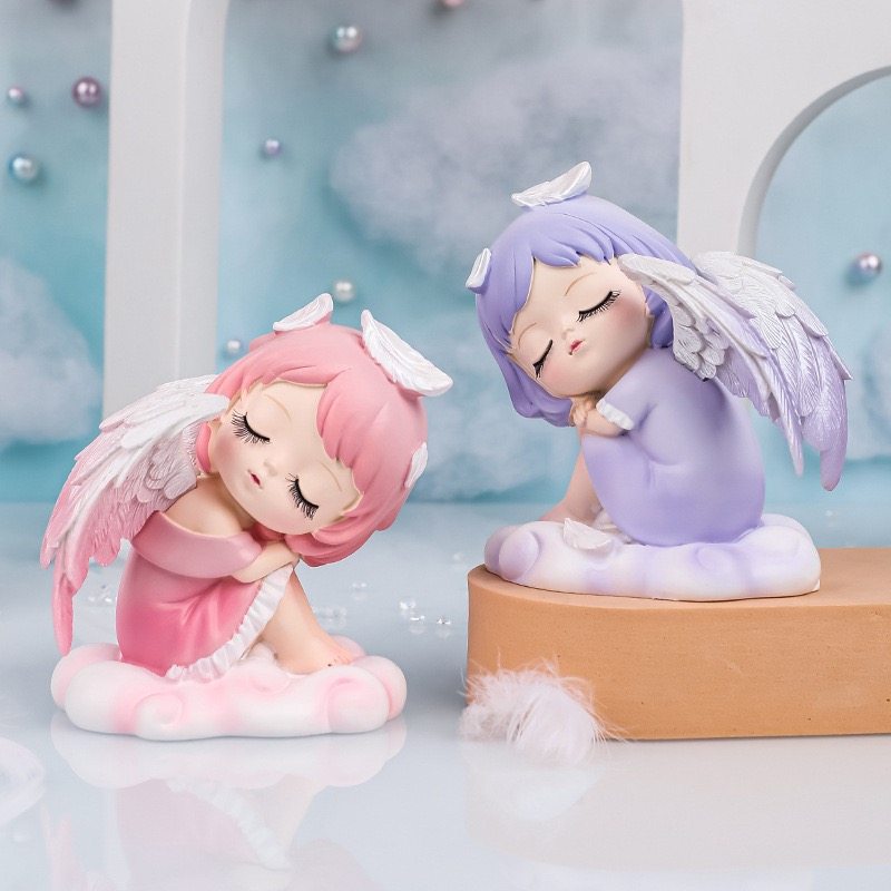 宝贝天使摆件桌面女孩房间新年装饰品生日礼物女生可爱少女心