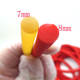 玩具 钓鱼失手绳 弹弓动力橡皮筋健身拉力绳 8mm高弹力实心乳胶