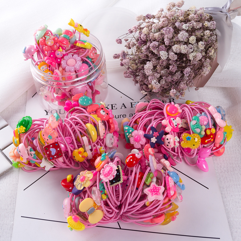 卡通风弹力橡皮筋儿童发饰