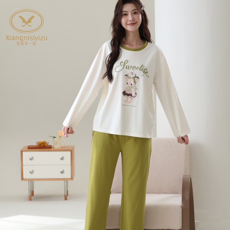 香旎思一族家居服休闲甜美家居服