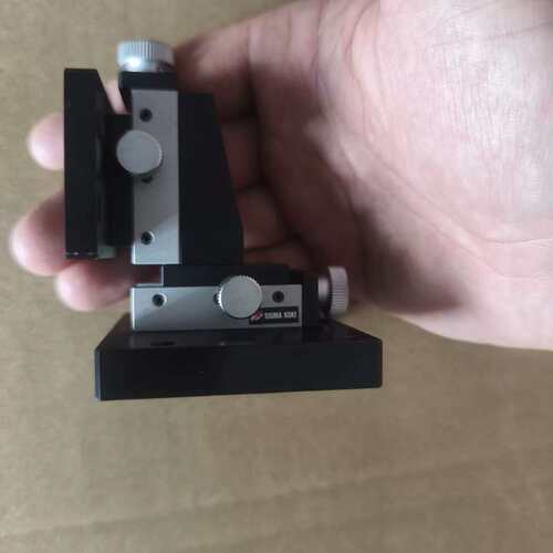 议价日本 SIGMA 西格玛 手动XY精密燕尾槽升降平台 光学滑