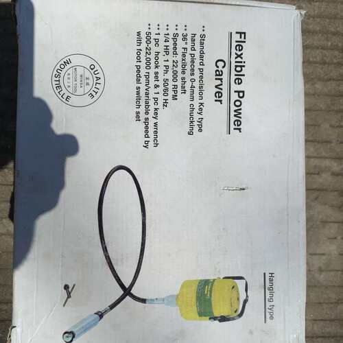 议价QUALITE吊磨机，脚踏开关，220V，带原装盒子和配件，