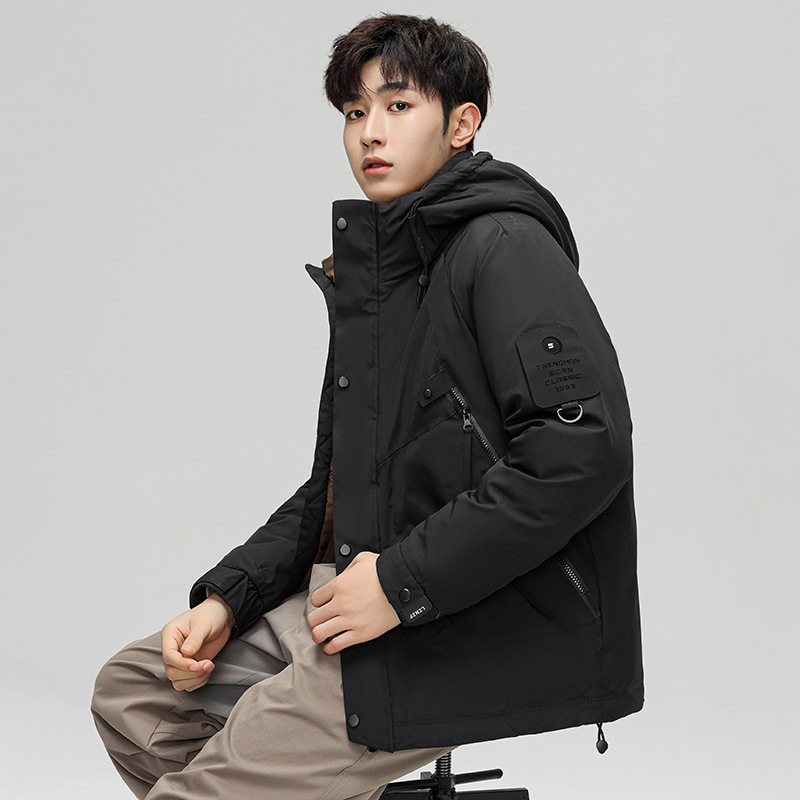 官方正品Mrakeai Kyyds MK男装羽绒服冬季连帽户外山系运动工装羽