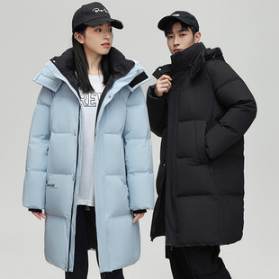 官方正品Mrakeai Kyyds MK羽绒服男女情侣装中长款潮牌纯色90鸭绒