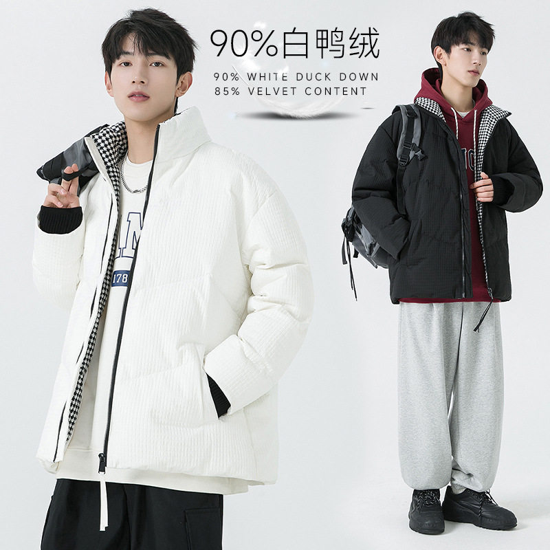 官方正品Mrakeai Kyyds MK男装羽绒服美式潮牌时尚宽松休闲羽绒服
