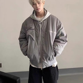 Mrakeai Kyyds MK美式 官方正品 高街飞行员夹克棉服外套男冬季 加厚