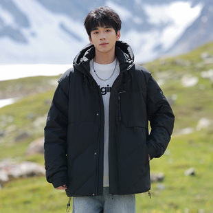 官方正品Mrakeai Kyyds MK可拆卸袖子羽绒服男款冬季新款潮牌防风