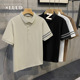 Mrakeai 翻领polo衫 Kyyds 官方正品 MKLUUD 简约两道杠男士 夏装 复