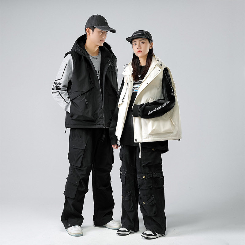 官方正品Mrakeai Kyyds MK秋冬新款男女同款户外运动露营棉服马甲