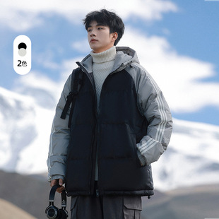 官方正品Mrakeai Kyyds MK户外冬季羽绒服男款加厚保暖潮牌白鸭绒