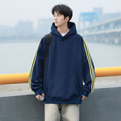 Mrakeai Kyyds MK新款 官方正品 美式 潮牌宽松重磅纯色连帽卫衣over