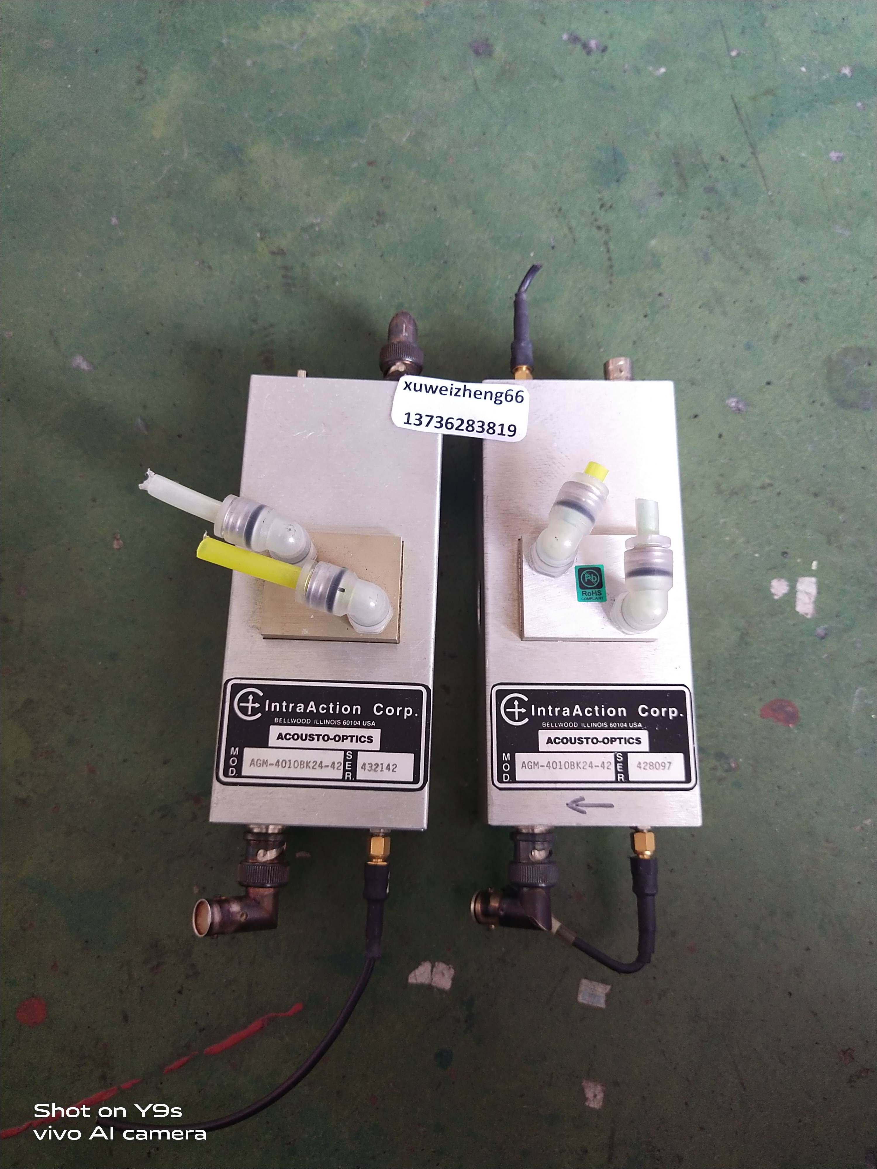 intraaction acousto-optics声光调制器移频器agm-4010bk24-42询