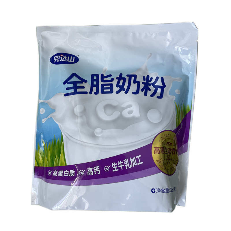 完达山老式生牛乳烘焙全脂奶粉图片