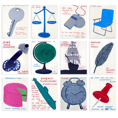 大卫Davidshrigley版画复刻画芯