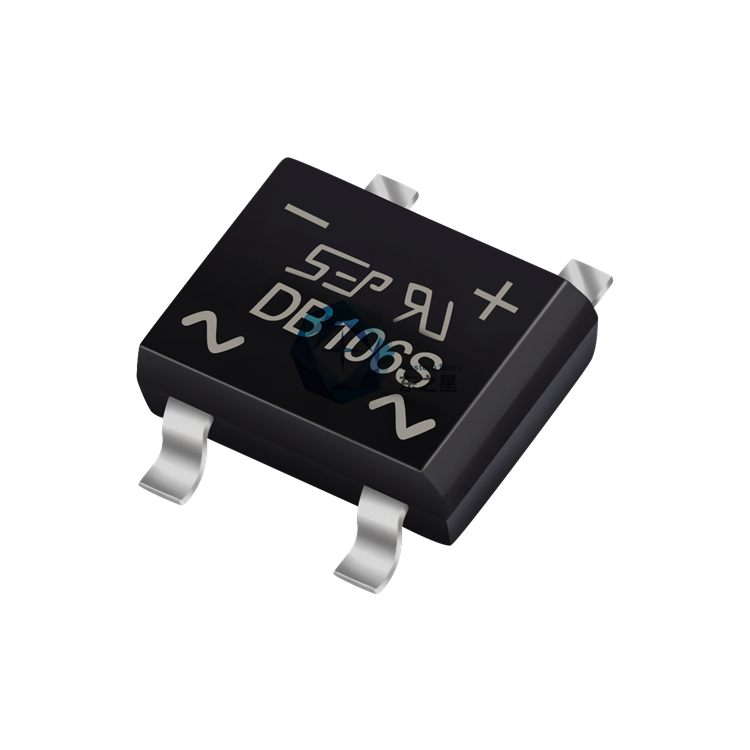 贴片整流桥DB106S 1A 1000V 贴片SOP4 桥堆SEP 供应LED专用货料