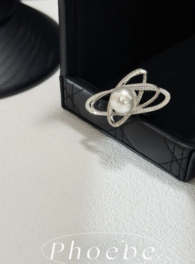 小众个性设计款星球轨迹戒指