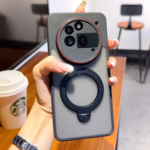 Nothing Phone3APro手机壳新款磁吸全包防摔磨砂软壳简约气囊保护套带旋转支架网红ins风潮高级感外壳男女款