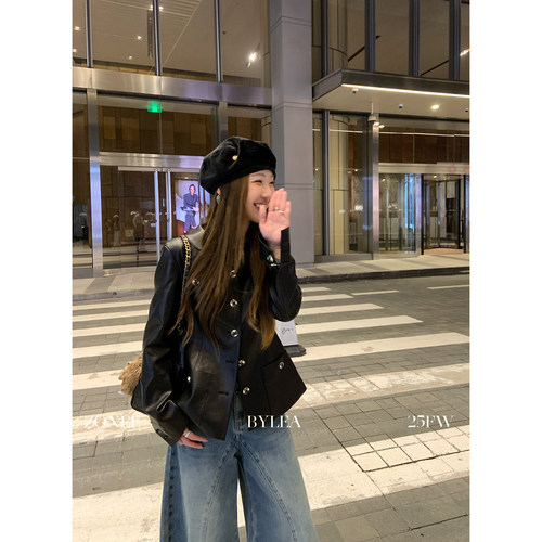 ZONEE/LEA宋亦雯中古皮衣外套