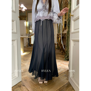 【02/28新品】ZONEE/LEA宋亦雯 法式原创时髦设计感百褶半身裙女