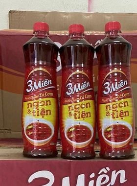 越南3mien鱼露调味品800ml调料蘸料商用nuoc cham ca com包邮好吃