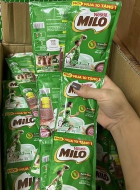 越南美禄MILO可可粉22g小包装巧克力冲饮品早餐便携学生独立包装