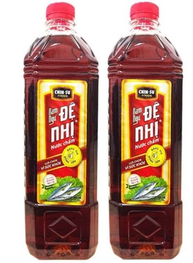 越南金苏鱼露CHIN SU Nam Ngu鱼露mam De Nhi调味品900ml越南风味