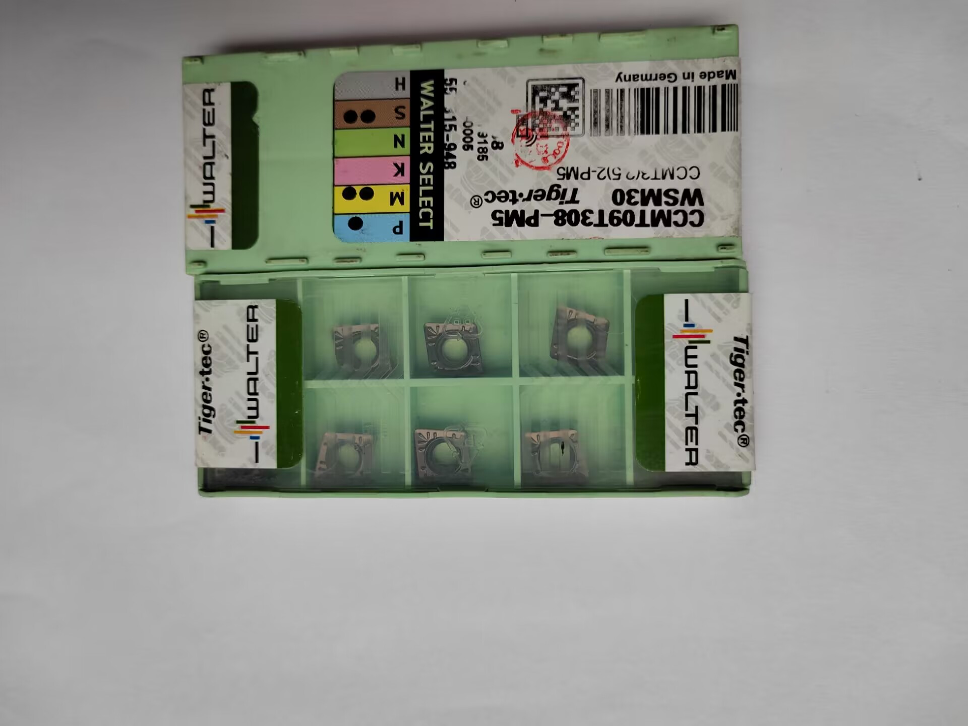 德国瓦尔特数控刀片外圆刀头 CCMT0T308-PM WSM20 正品 未开封