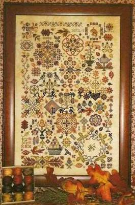 RM原套十字绣法国DMC四季秋天