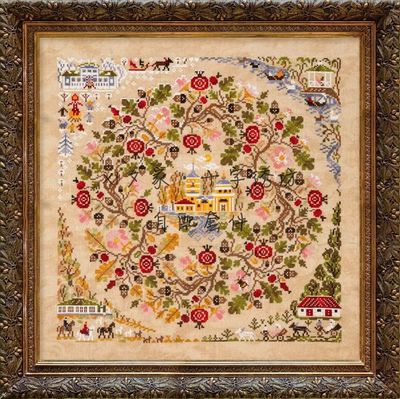 原套真线对比OWL十字绣套件