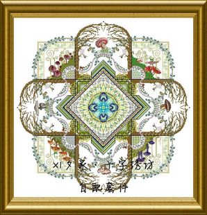 Fern Mandala 蘑菇堡 古董珠 Mushroom 含原版 施家水晶 The