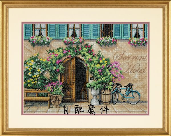 原套真线对比 正品DMC十字绣自配套件 DIM70-35270 索伦托酒店