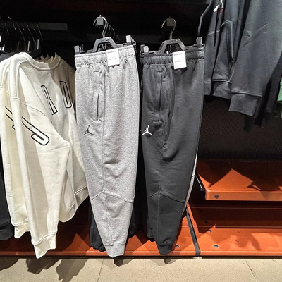 正品耐克AJ男子保暖春秋运动长裤