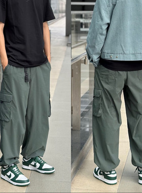 正品Nike耐克正品SB系列男裤夏季训练运动宽松工装直筒长裤FV7348